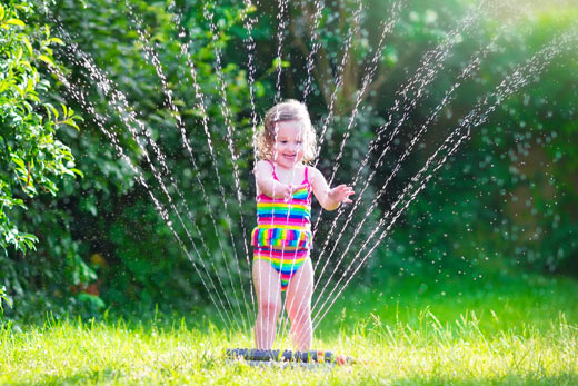 Sommer-Dusche